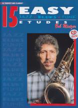 Alfred Publishing Bob Mintzer - 15 Easy Jazz, Blues, Funk Etudes + Cd
