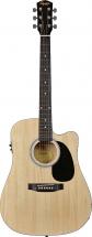 Guitare Electro Acoustique Squier By Fender Sa-105ce - Natural