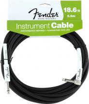 Fender Cable Instrument Performance Series 5,6 M Coude Noir
