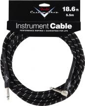 Fender Cable 5,5 M Coude Noir Custom Shop Series