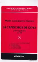 Castelnuovo Tedesco M. - 24 Caprichos De Goya Op. 195 - Vol. 1