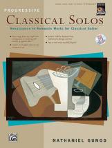 Gunod Nathaniel - Progressive Classical Solos + Cd - Guitar