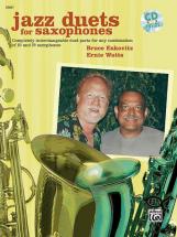 Eskovitz And Watts - Jazz Duets For Saxophones - Book And Cd - Saxophone Ensemble