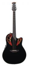 Ovation C2078ax-5 Custom Elite - Black - En Etui