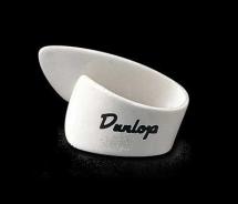 Dunlop Pouce Nylon 9002 Blanc Medium