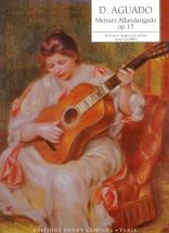 Aguado Dionisio - Menuet Affandangado Op.15 - Guitare