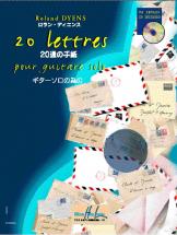 Dyens Roland - Lettres (20) + Cd - Guitare