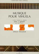 Pisador Diego - Musique Pour Vihuela - 3 Guitares
