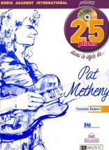 Lemoine Robert Yannick - 25 Plans Dans Le Style De... Pat Metheny + Cd