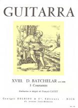 Batchelar - Courantes (3) - Guitare