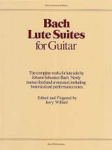 Bach Lute Suites For Guitar - Guitar