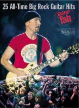 Music Sales 25 All-time Big Rock Guitar Hits - Guitar Tab