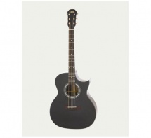 Aria Ar201cebk Aria-201 Ce Bk Om Cutaway Black