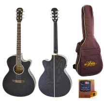 Aria Fet-01fx Serie Elecord Black
