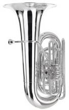 Besson Tuba Ut Professionnel 4 Pistons Argent