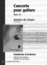 De Lhoyer - Concerto Pour Guitare Op.16 - Guitare (conducteur)