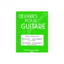 Bach Johann Sebastian / Schumann Robert - Menuet-bourree / Premier Chagrin - Guitare