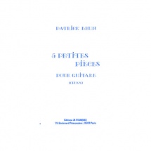 Brun Patrick - Petites Pieces (5) Op.8 - Guitare