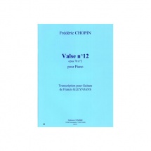Chopin Frederic - Valse N.12 Op.70 N.2 - Guitare