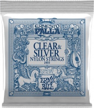Ernie Ball Ernesto Palla Clear Silver 2403
