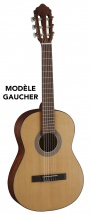 Cort Ac70 Gaucher Naturel Pores Ouverts Housse