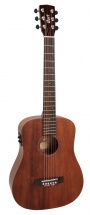 Cort Eminif-m Acajou Gloss Natural + Housse