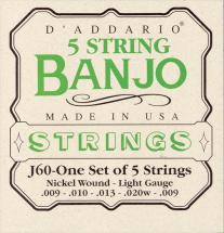 D\'addario Banjo Light J60