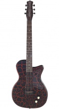 Danelectro 56 Red/black Crackle
