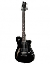 Duesenberg Caribou Black 12-strings + Etui