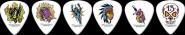 Dunlop 6 Blackline Assortis 1.00mm