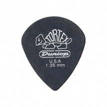 Dunlop Adu 482p135 - Tortex Pitch Noir Players Pack - 1,35 Mm (par 12)