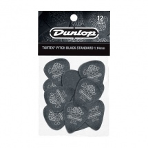 Dunlop Adu 488p50 - Tortex Pitch Noir Players Pack - 0,50 Mm (par 12)