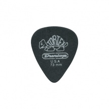 Dunlop Adu 488p73 - Tortex Pitch Noir Players Pack - 0,73 Mm (par 12)