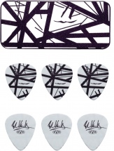 Dunlop Adu Evhpt03 - Collector Evh Noir / Blanc - 0,60 Mm (par 6)