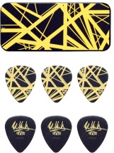 Dunlop Adu Evhpt04 - Collector Evh Noir / Jaune - 0,60 Mm (par 6)