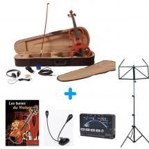 Eagletone Eve5 Nl + Pupitre + Metronome-accordeur + Lampe + Methode
