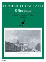 Scarlatti Domenico - 8 Sonatas - Guitar