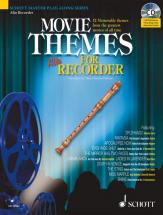 Schott Davies Max Charles - Movie Themes For Alto Recorder - Treble Recorder