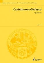 Castelnuovo-tedesco Mario - Quintet F Major Op. 143 - Guitar And String Quartet