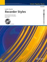 Schott Searle Leslie - Recorder Styles + Cd - Soprano- And Treble Recorder