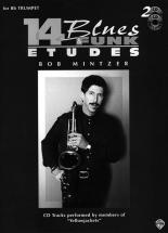 Alfred Publishing Mintzer Bob - 14 Blues and Funk Etudes + Cd - Trumpet