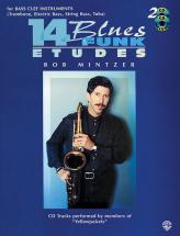 Alfred Publishing Mintzer Bob - 14 Blues And Funk Etudes - Jazz Band