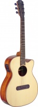 Jn Guitars E/a Min Jumbo Cw-sld Spru/maho