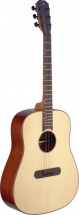 Jn Guitars Dread Ac.gt-solid Spruce/maho