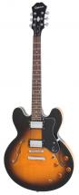 Epiphone Archtop Dot Vintage Sunburst Accastillage Chrome