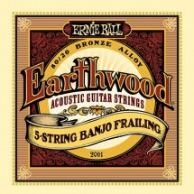 Ernie Ball Earthwood 5 Cordes Banjo Frailing 10-10 2061
