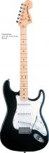 Fender 70s Stratocaster Touche Erable Olympic White
