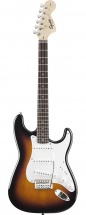 Squier By Fender Stratocaster Touche Palissandre - Brown Sunburst