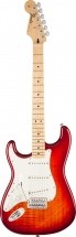 Fender Standard Stratocaster Plus Top Left-handed Aged Cherry Burst