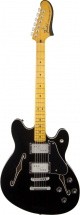 Fender Starcaster Maple Neck Black